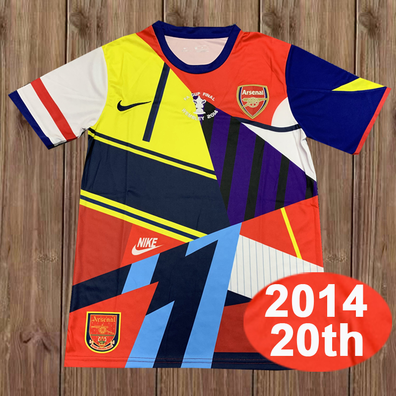 Retro 2014 Arsenal FA Cup Rosicky 20th Anniversary Edition