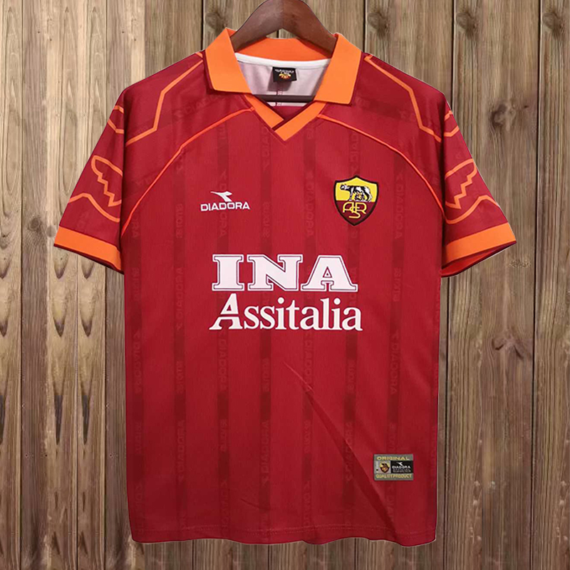 Retro 1999-2000 Roma Home