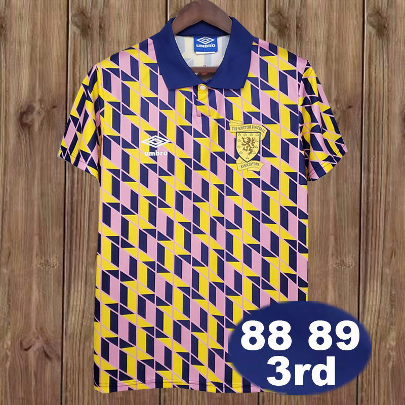 Retro 1988-1989 Scotland 3rd