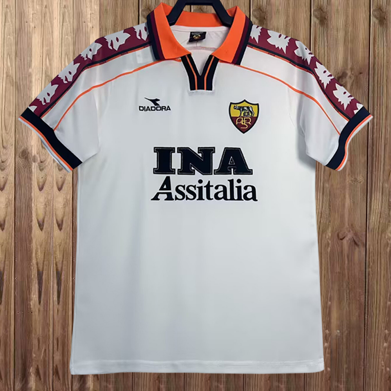 Retro 1998-1999 Roma Away