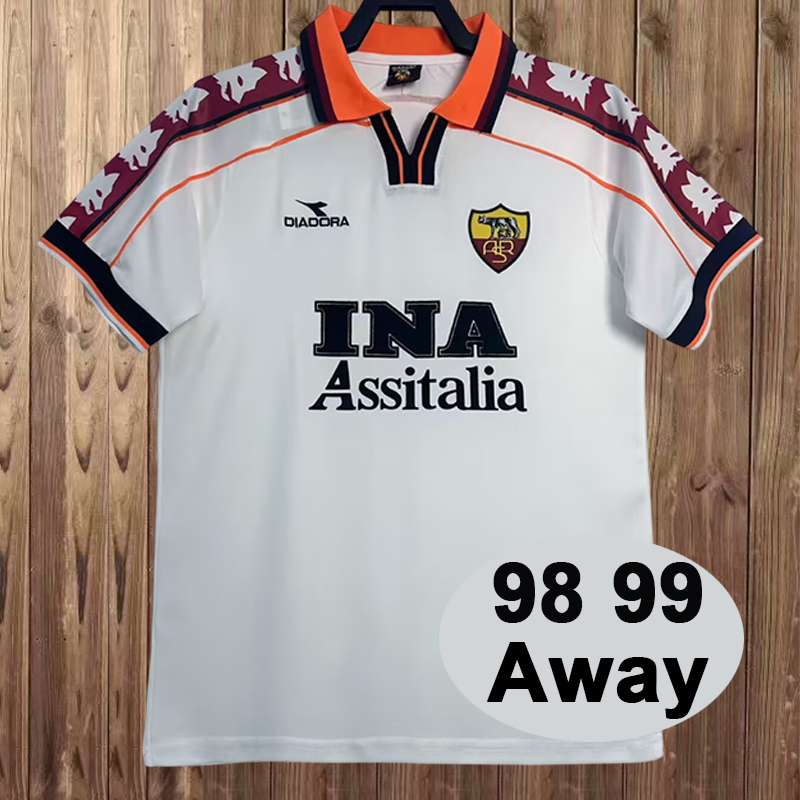 Retro 1998-1999 Roma Away