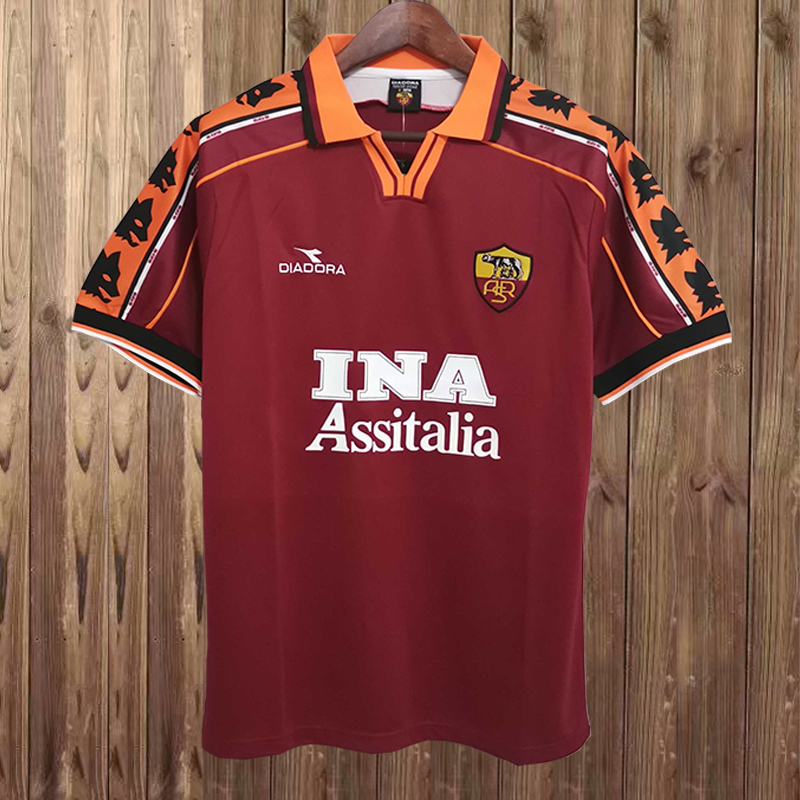 Retro 1998-1999 Roma Home