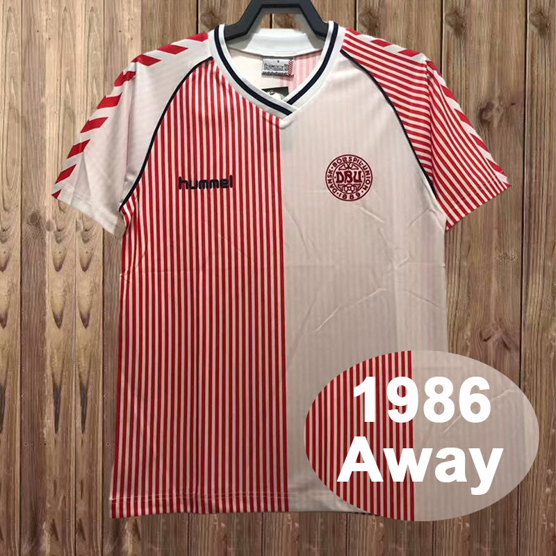 Retro 1986 Denmark Away