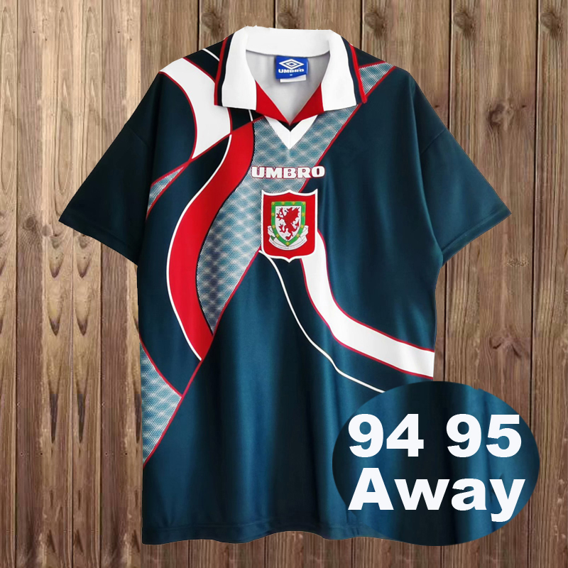 Retro 1994-1995 Wales Away