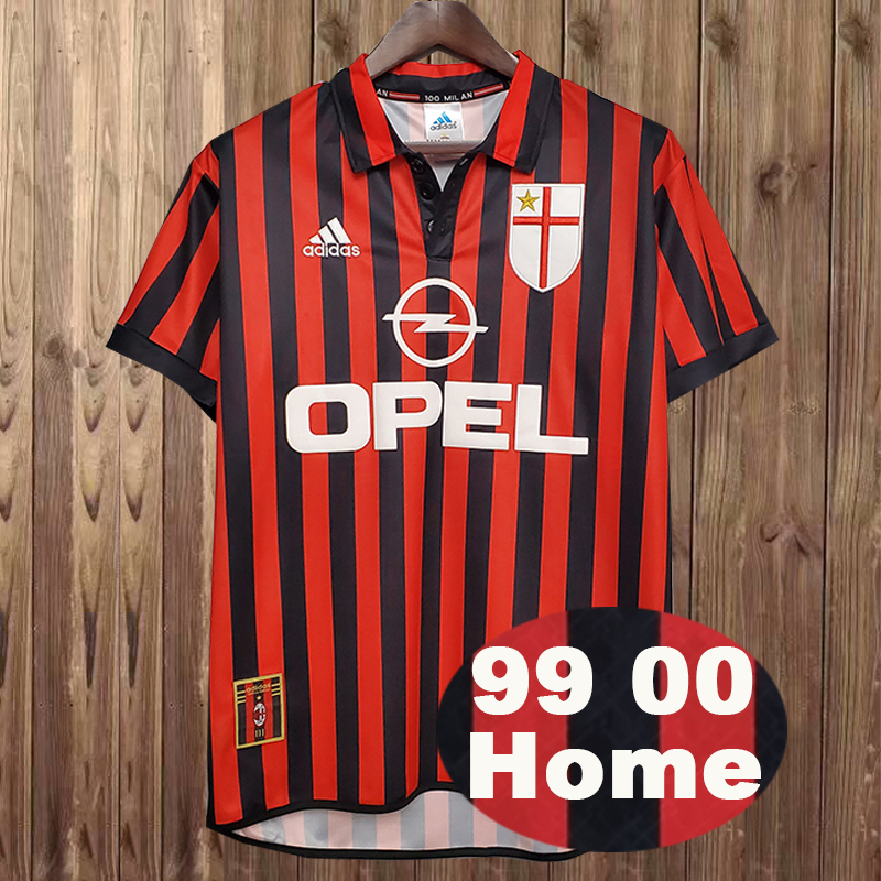 Retro 1999-2000 AC Milan Home