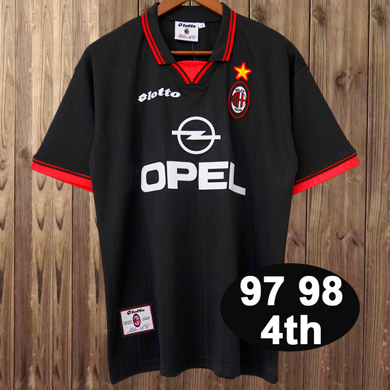 Retro 1997-1998 AC Milan 4th