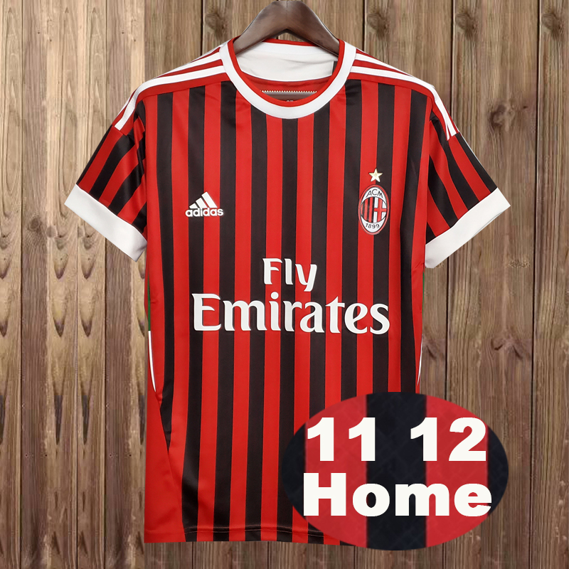 Retro 2011-2012 AC Milan Home