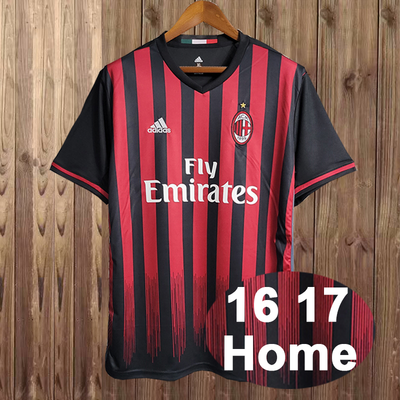 Retro 2016-2017 AC Milan Home