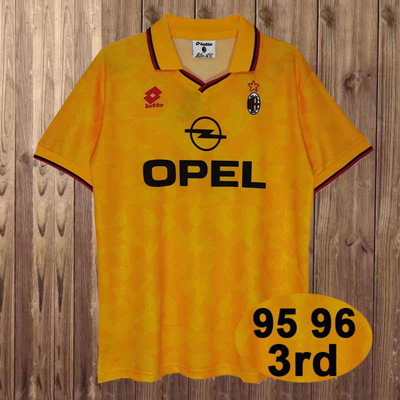 Retro 1995-1996 AC Milan 3rd