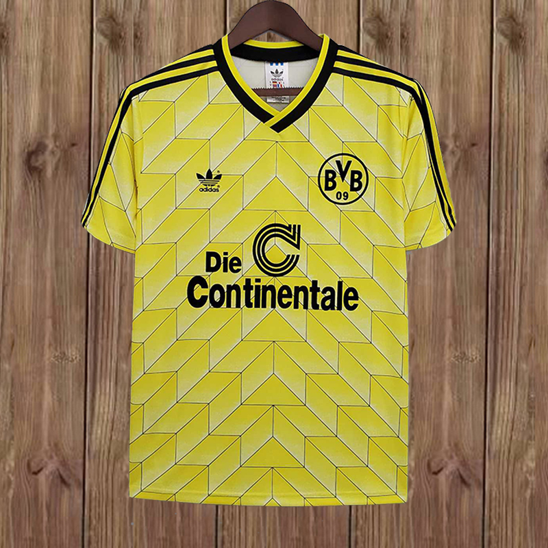 Retro 1988-1989 Borussia Dortmund Home
