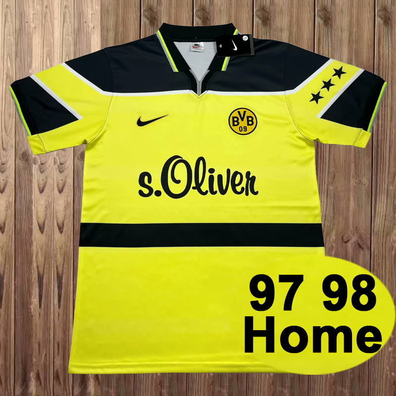 Retro 1997-1998 Borussia Dortmund Home