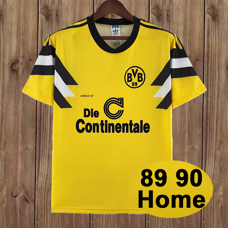 Retro 1989-1990 Borussia Dortmund Home