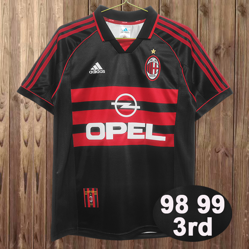 Retro 1998-1999 AC Milan 3rd