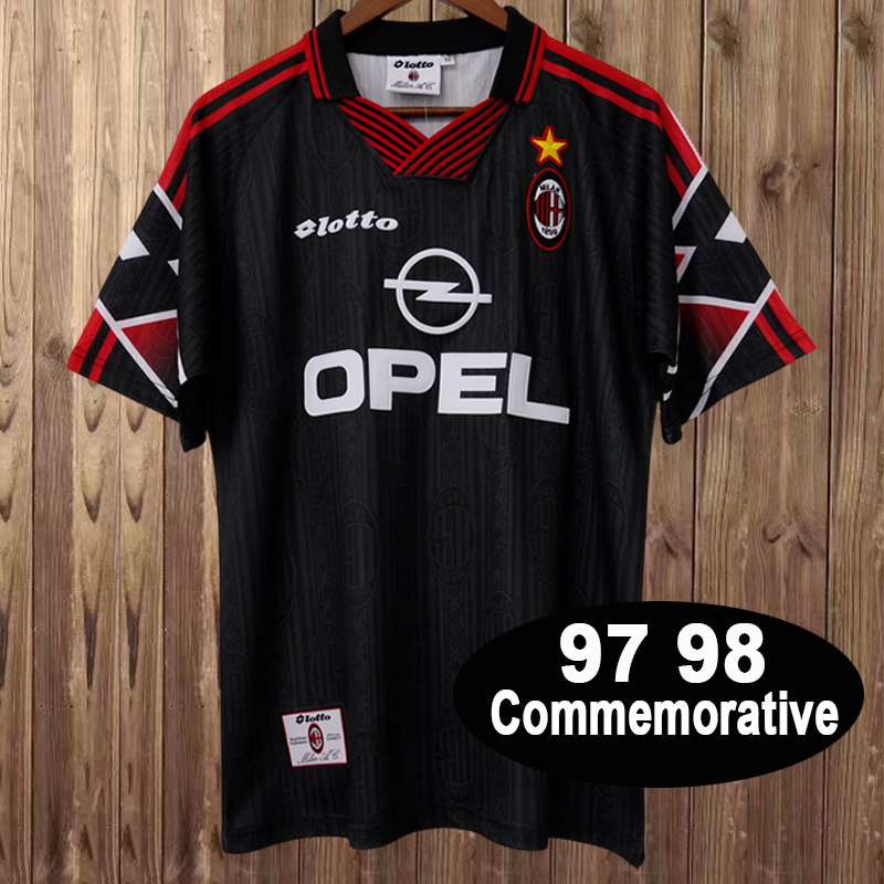 Retro 1997-1998 AC Milan Belo Horizonte Centennial Cup Commemorative Edition