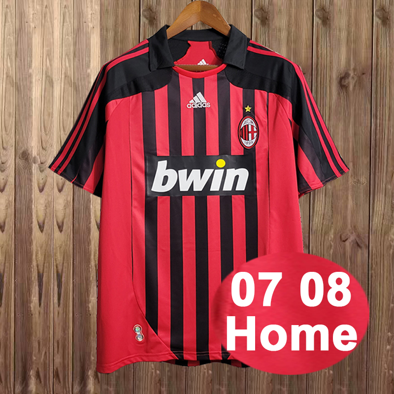Retro 2007-2008 AC Milan Home