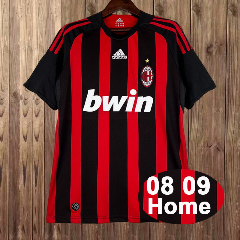 Retro 2008-2009 AC Milan Home