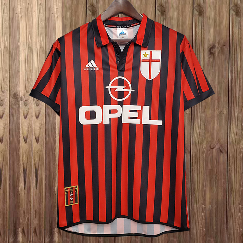 Retro 1999-2000 AC Milan Home
