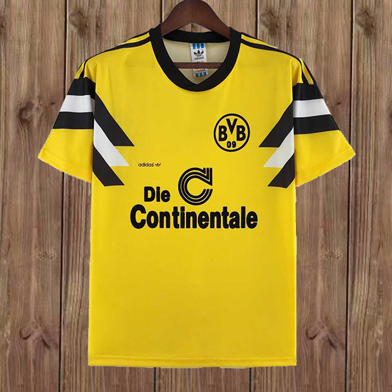 Retro 1989-1990 Borussia Dortmund Home