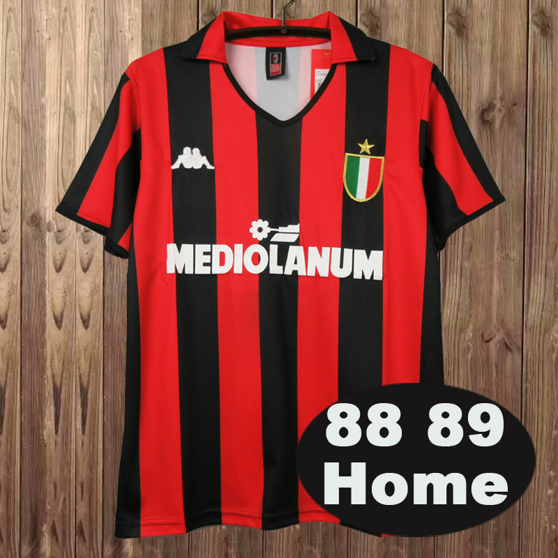 Retro 1988-1989 AC Milan home