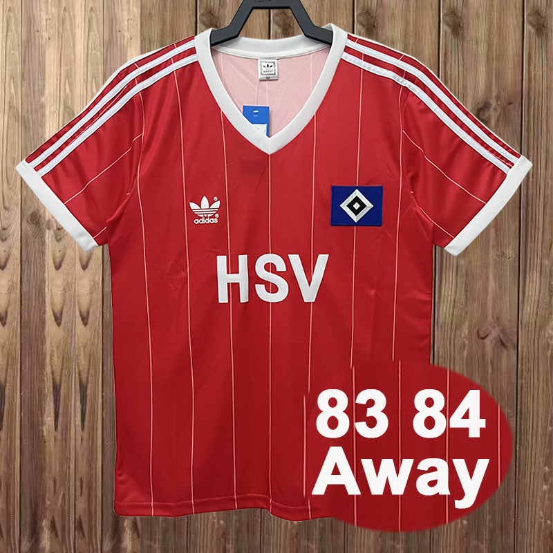 Retro 1983-1984 Hamburger SV Away