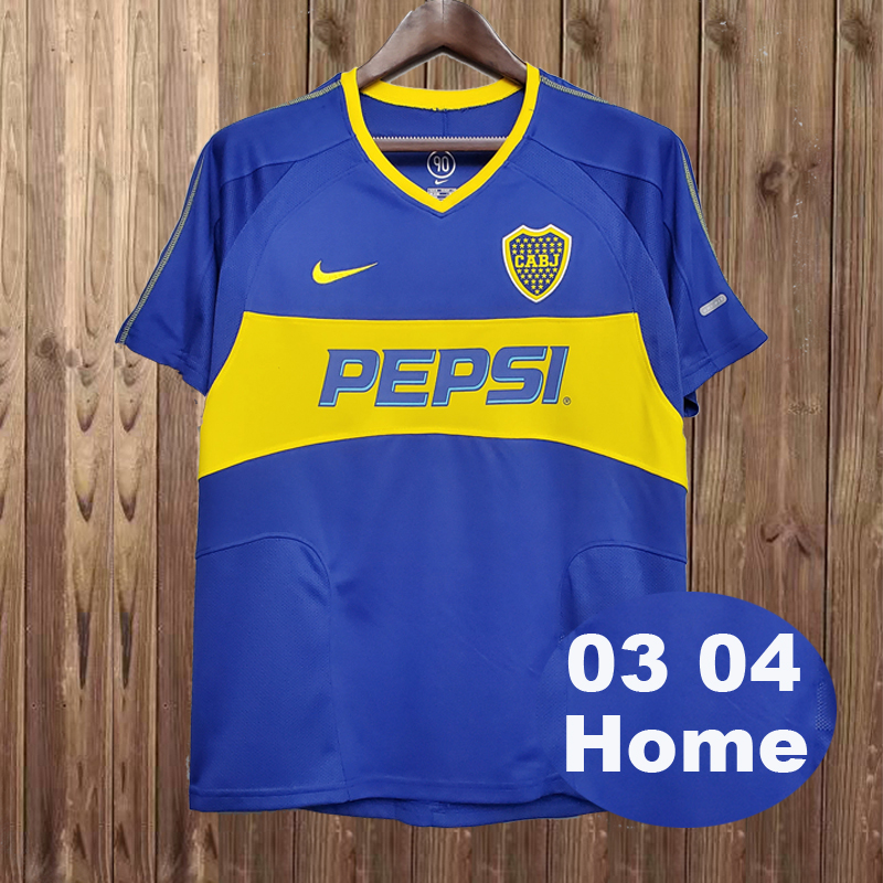 Retro 2003-2004 Boca Juniors Home