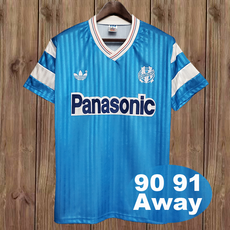 Retro 1990-1991 Olympique de Marseille Away