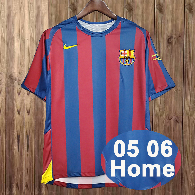 Retro 2005-2006 B-arcelona (Champions League Final Edition) home