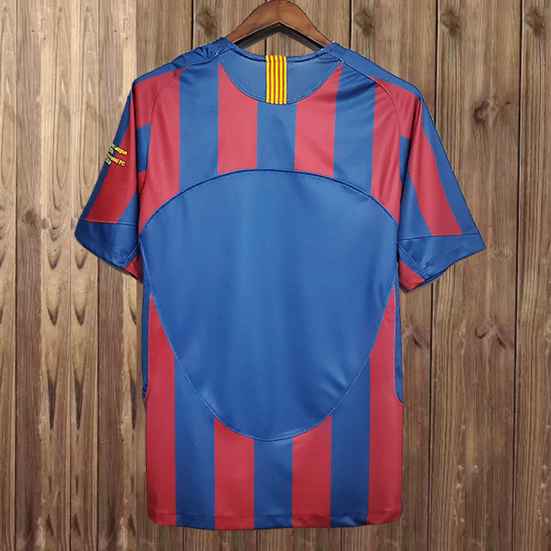 Retro 2005-2006 B-arcelona (Champions League Final Edition) home