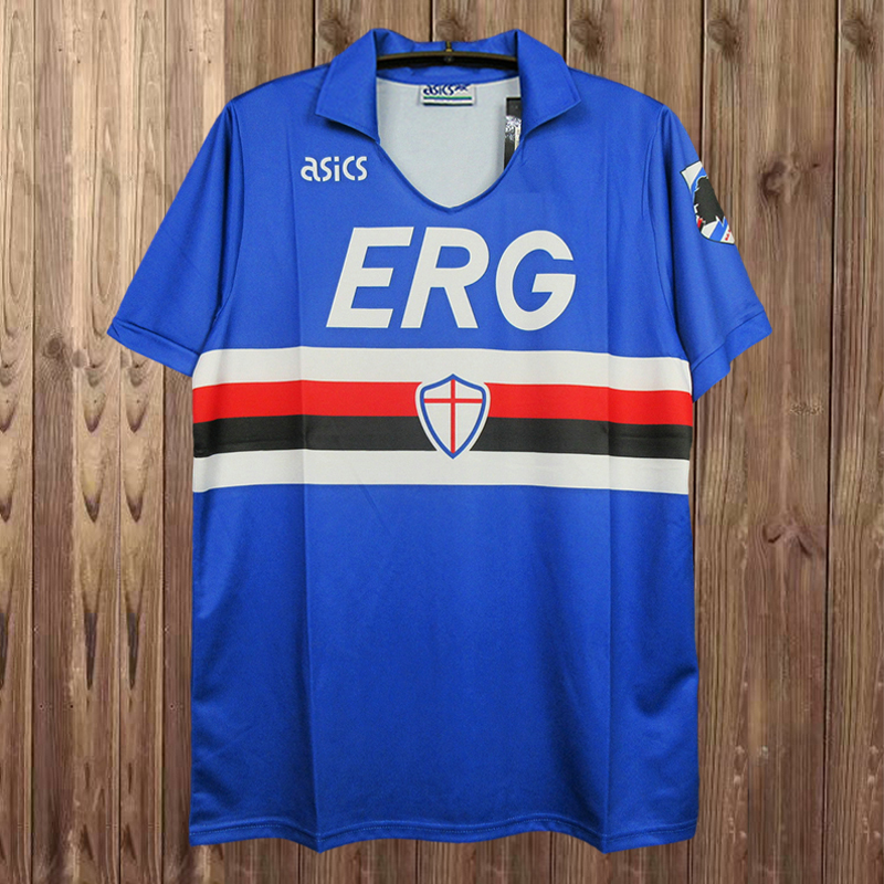 Retro 1990-1991 Sampdoria Home