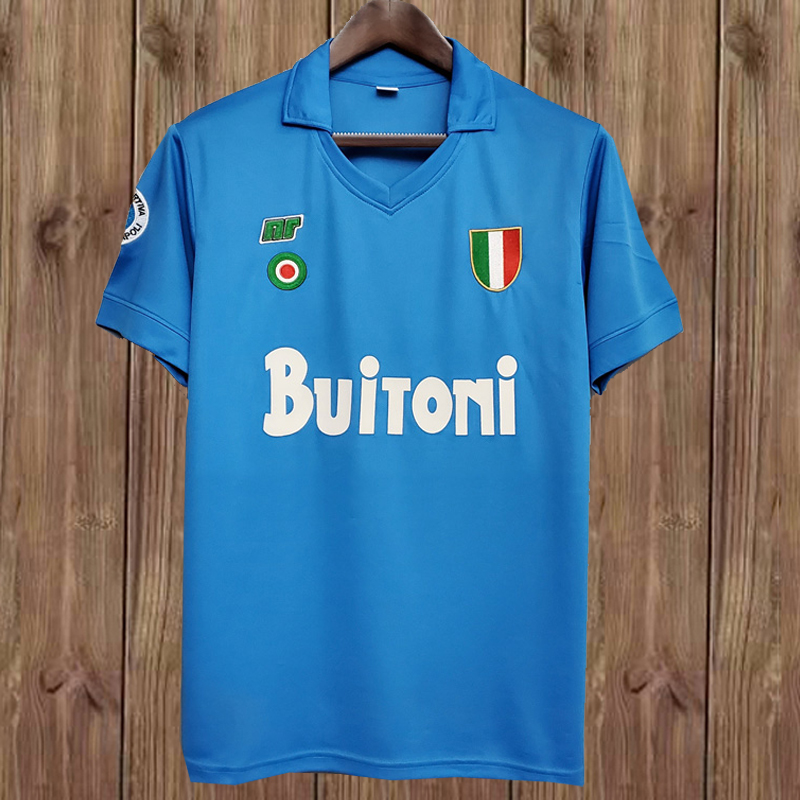 Retro 1987-1988 Napoli Home