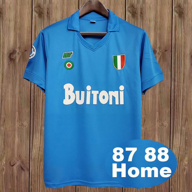 Retro 1987-1988 Napoli Home