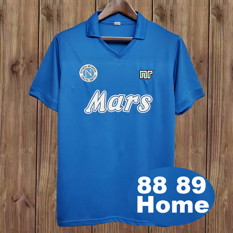 Retro 1988-1989 Napoli Home