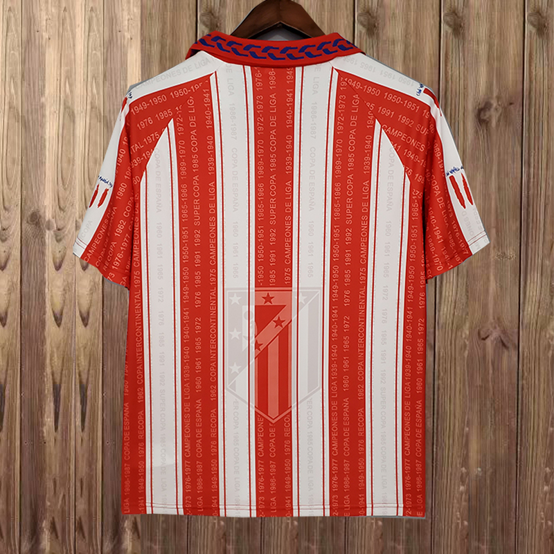 Retro 1995-1996 Atletico de Madrid Home