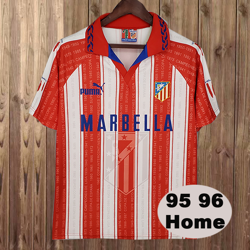 Retro 1995-1996 Atletico de Madrid Home