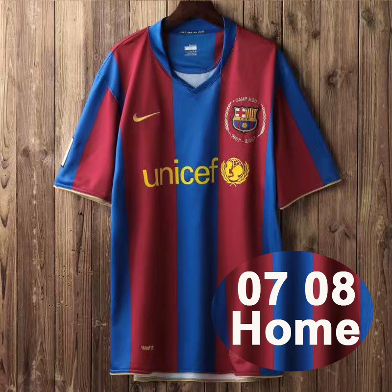 Retro 2007-2008 B-arcelona home