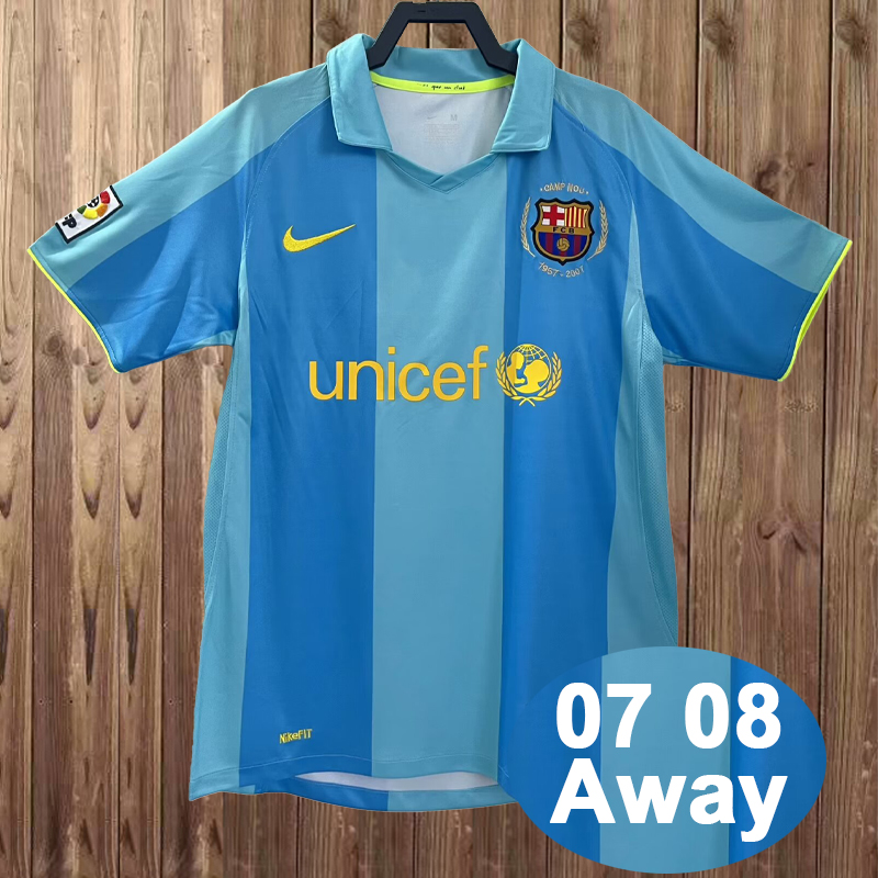 Retro 2007-2008 B-arcelona Away