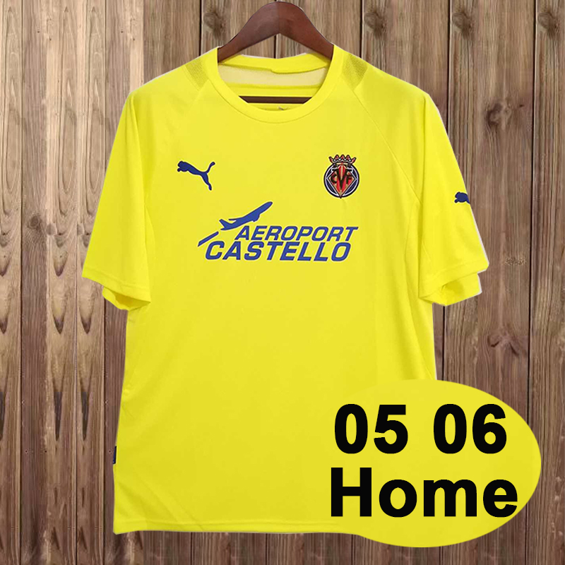 Retro 2005-2006 Villarreal Home