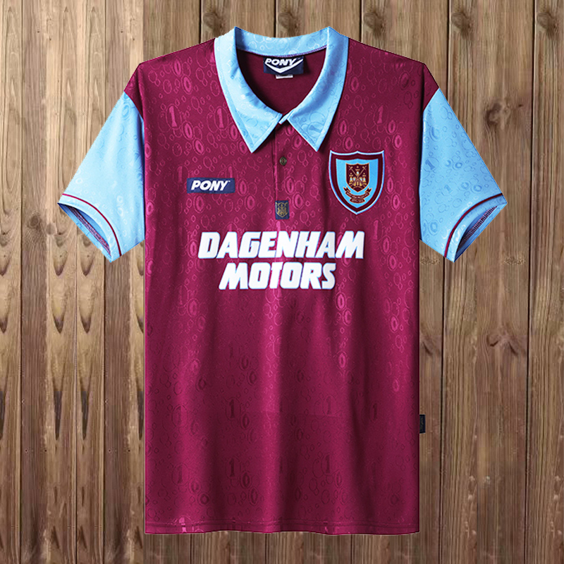 Retro 1995-1997 West Ham United 100TH Home