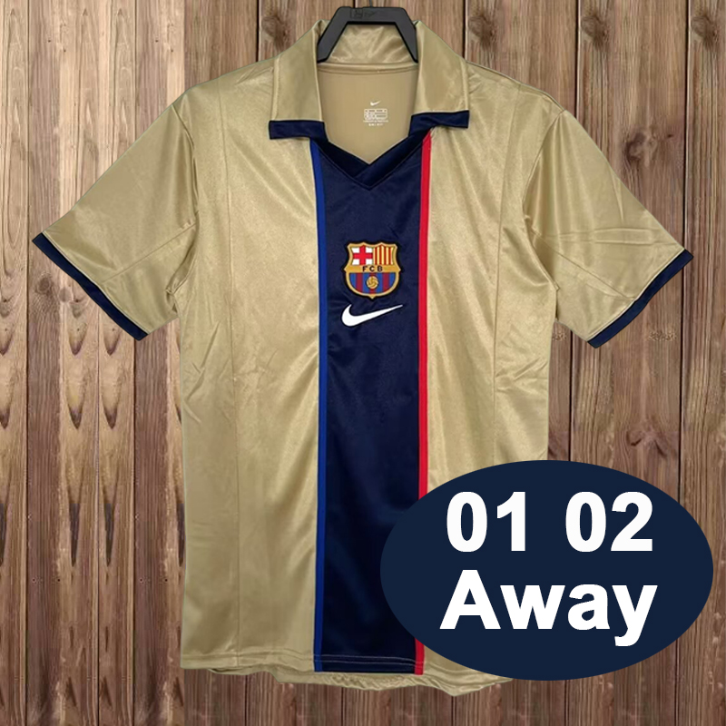 Retro 2001-2002 B-arcelona away