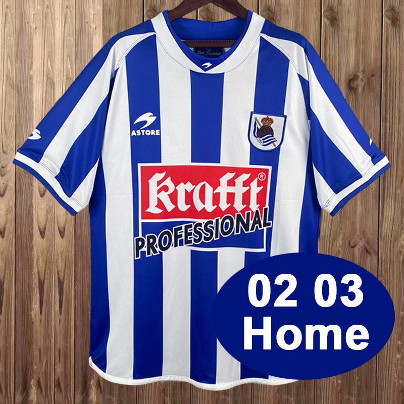 Retro 2002-2003 Real Sociedad Home