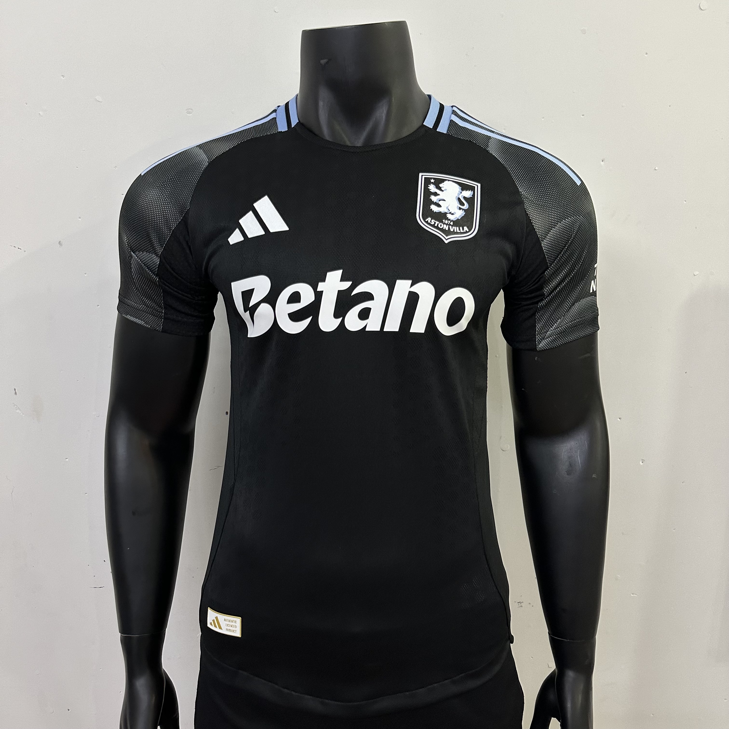 25-26 Aston Villa away player version jersey 1:1 Thai Quality Football Shirt