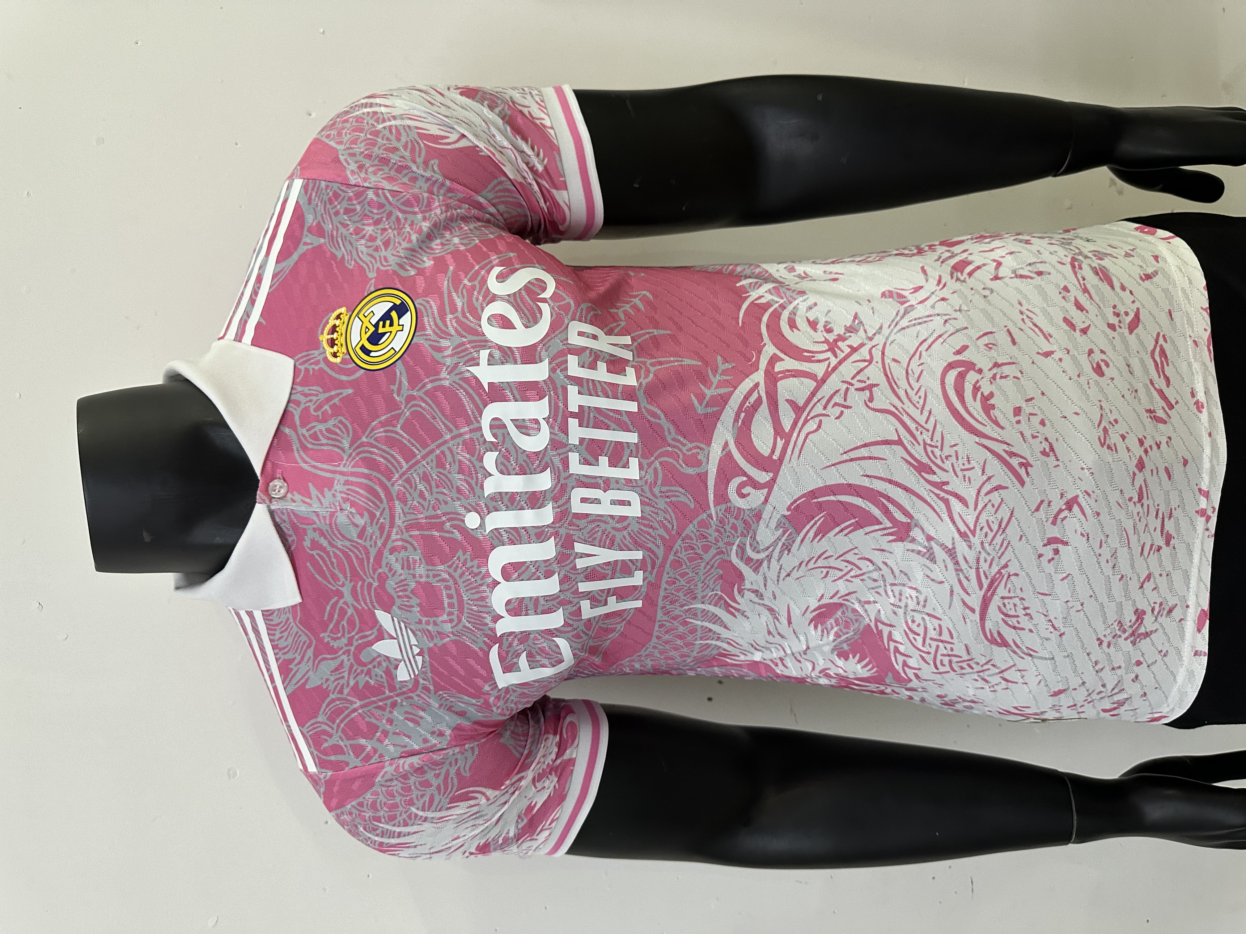 25-26 R MAD pink dragon special player version jersey 1:1 Thai Quality Football Shirt