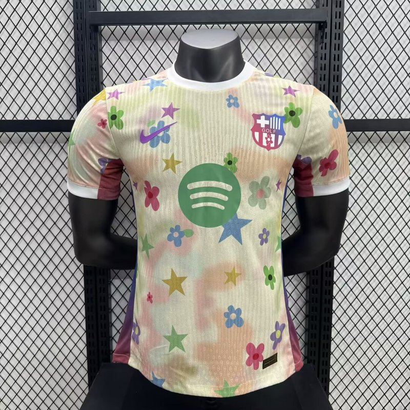 25-26 BAR special player version jersey 1:1 Thai Quality Football Shirt