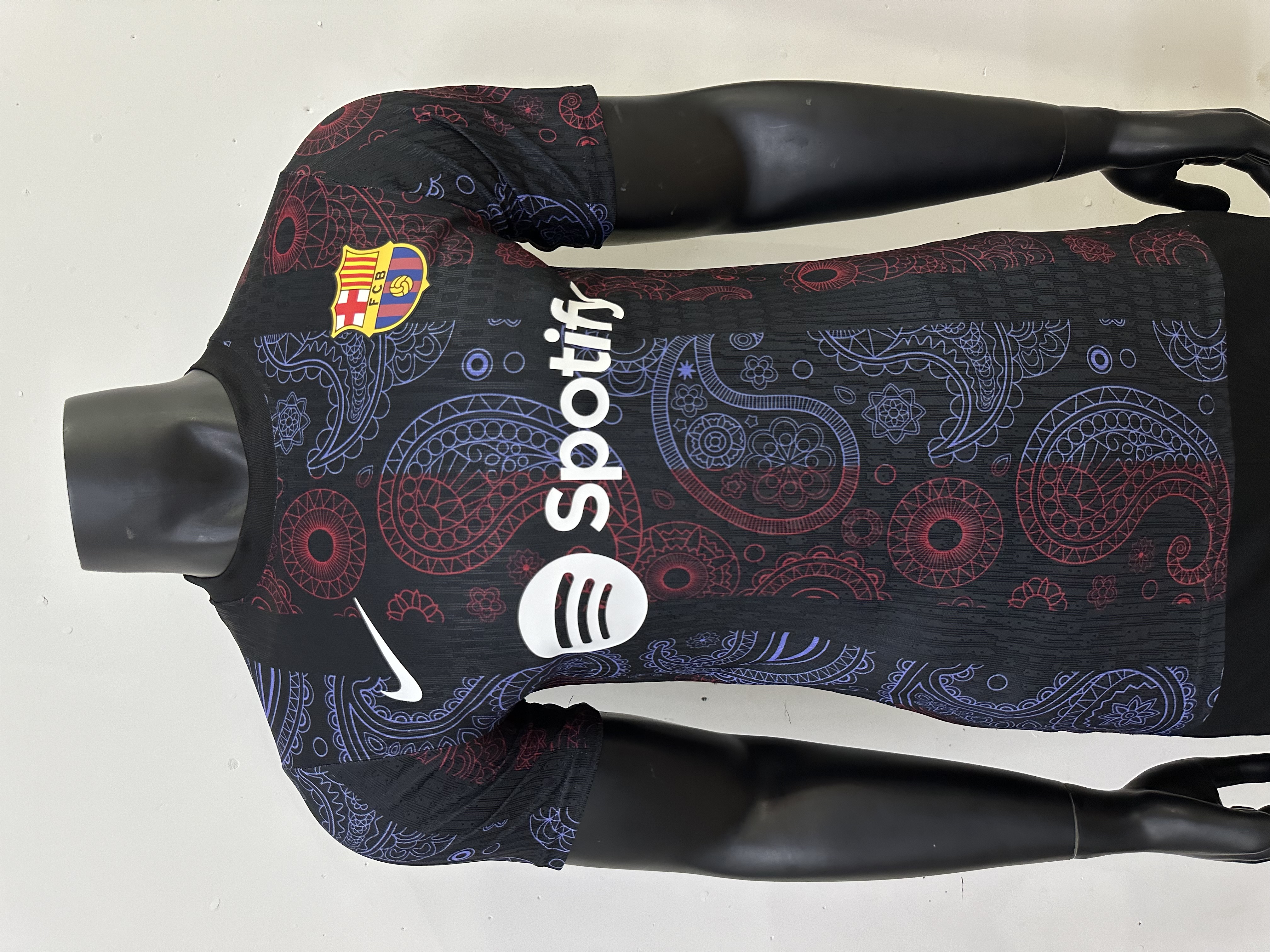 25-26 BAR black special player version jersey 1:1 Thai Quality Football Shirt