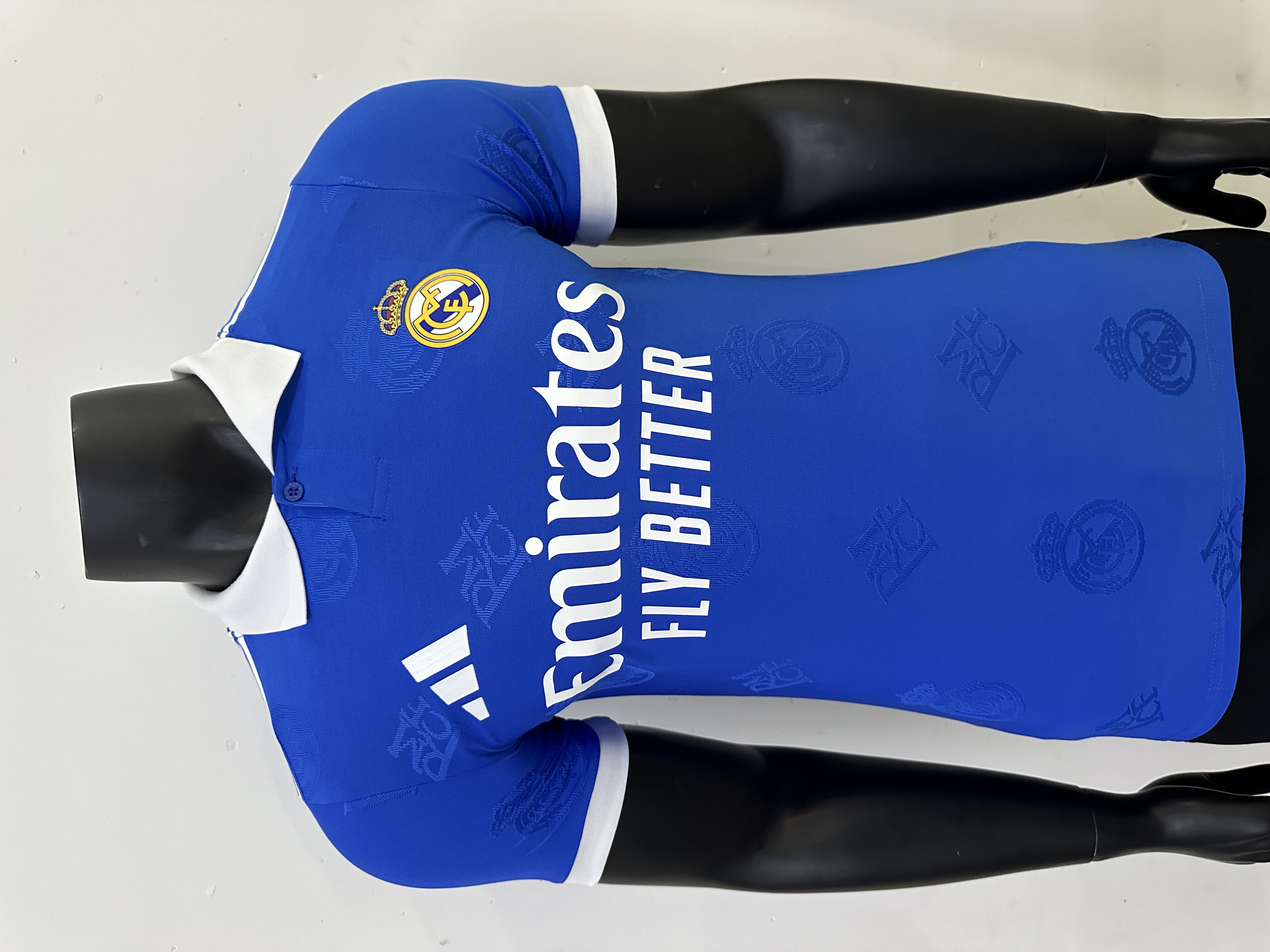 25-26 R MAD blue special player version jersey 1:1 Thai Quality Football Shirt