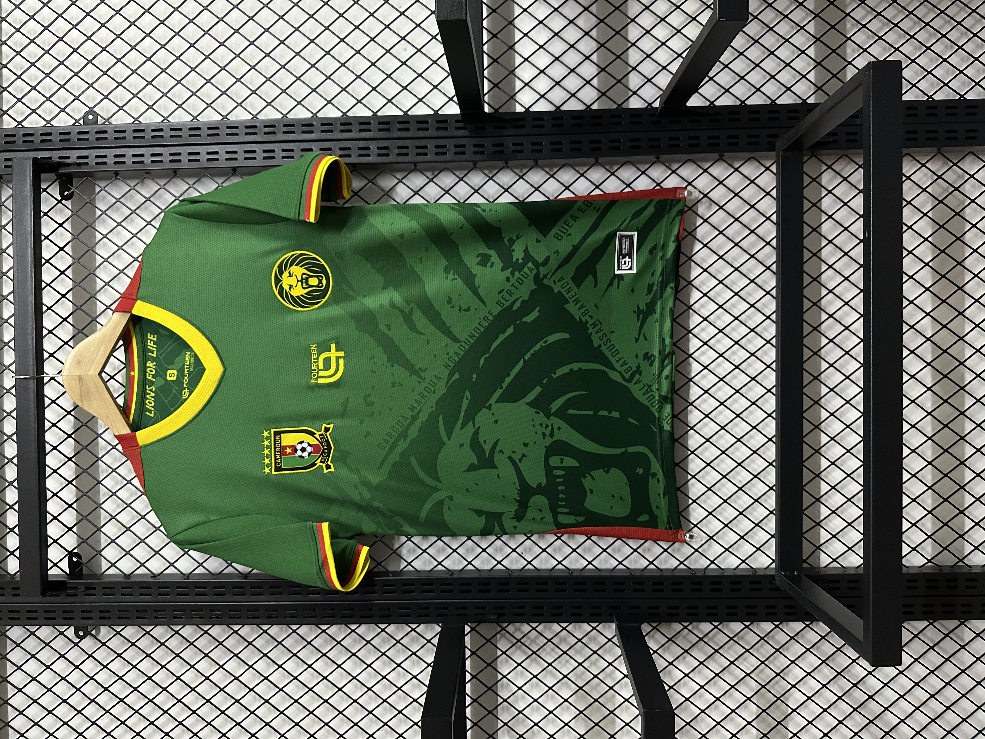 25-26 Cameroon home jersey 1:1 Thai Quality Football shirt