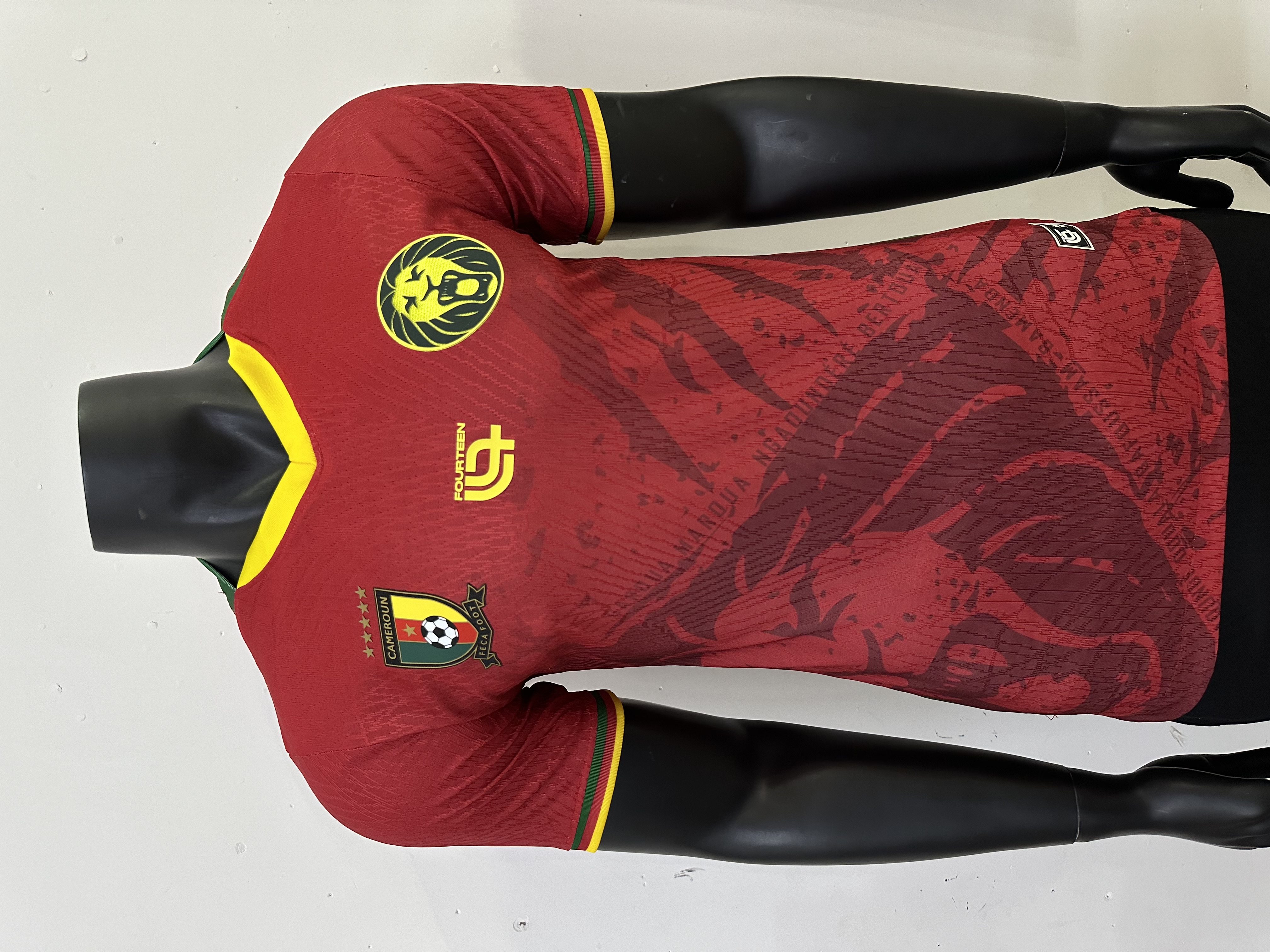 25-26 Cameroon away player version jersey 1:1 Thai Quality Football Shirt