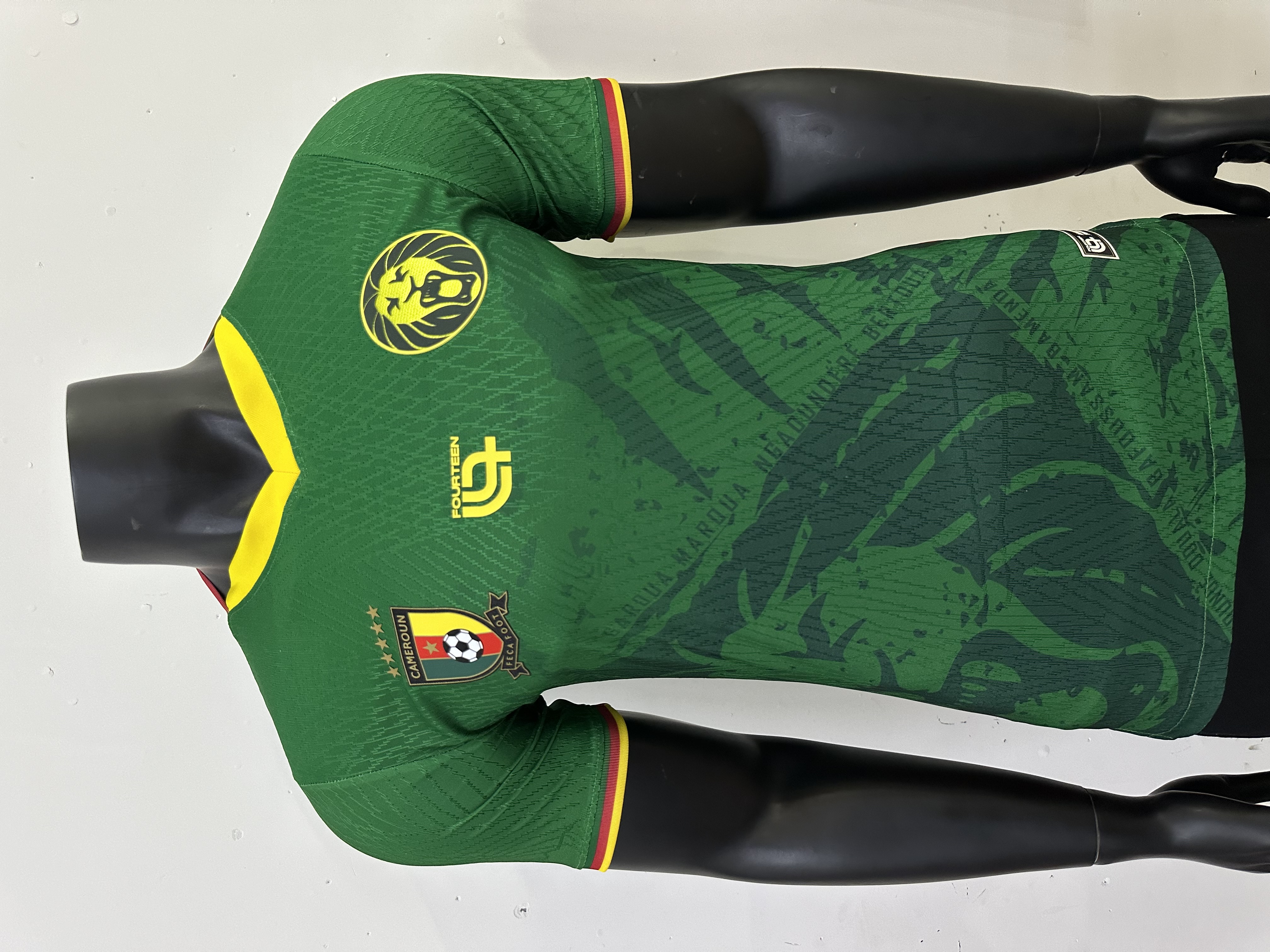 25-26 Cameroon home player version jersey 1:1 Thai Quality Football Shirt