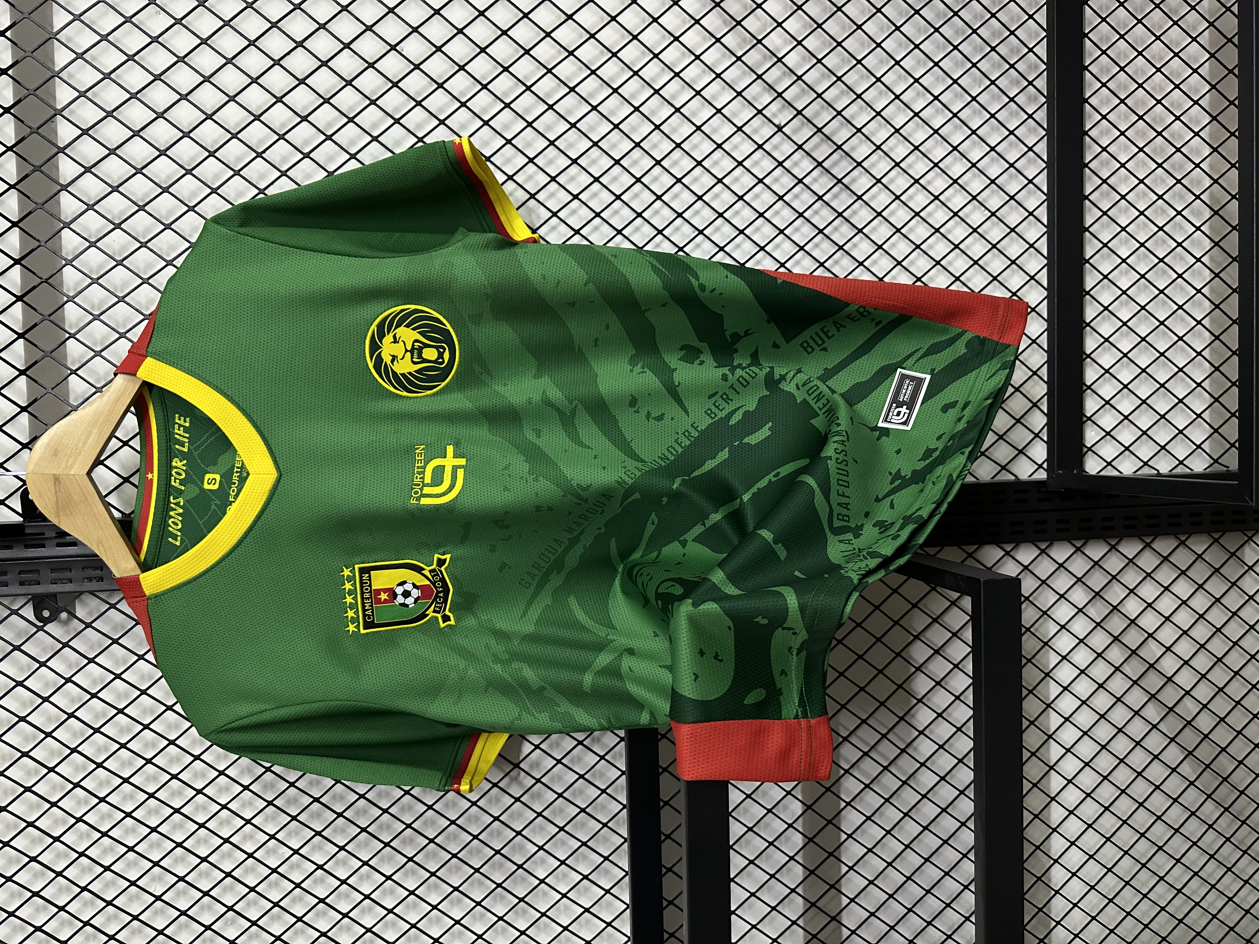 25-26 Cameroon home jersey 1:1 Thai Quality Football shirt