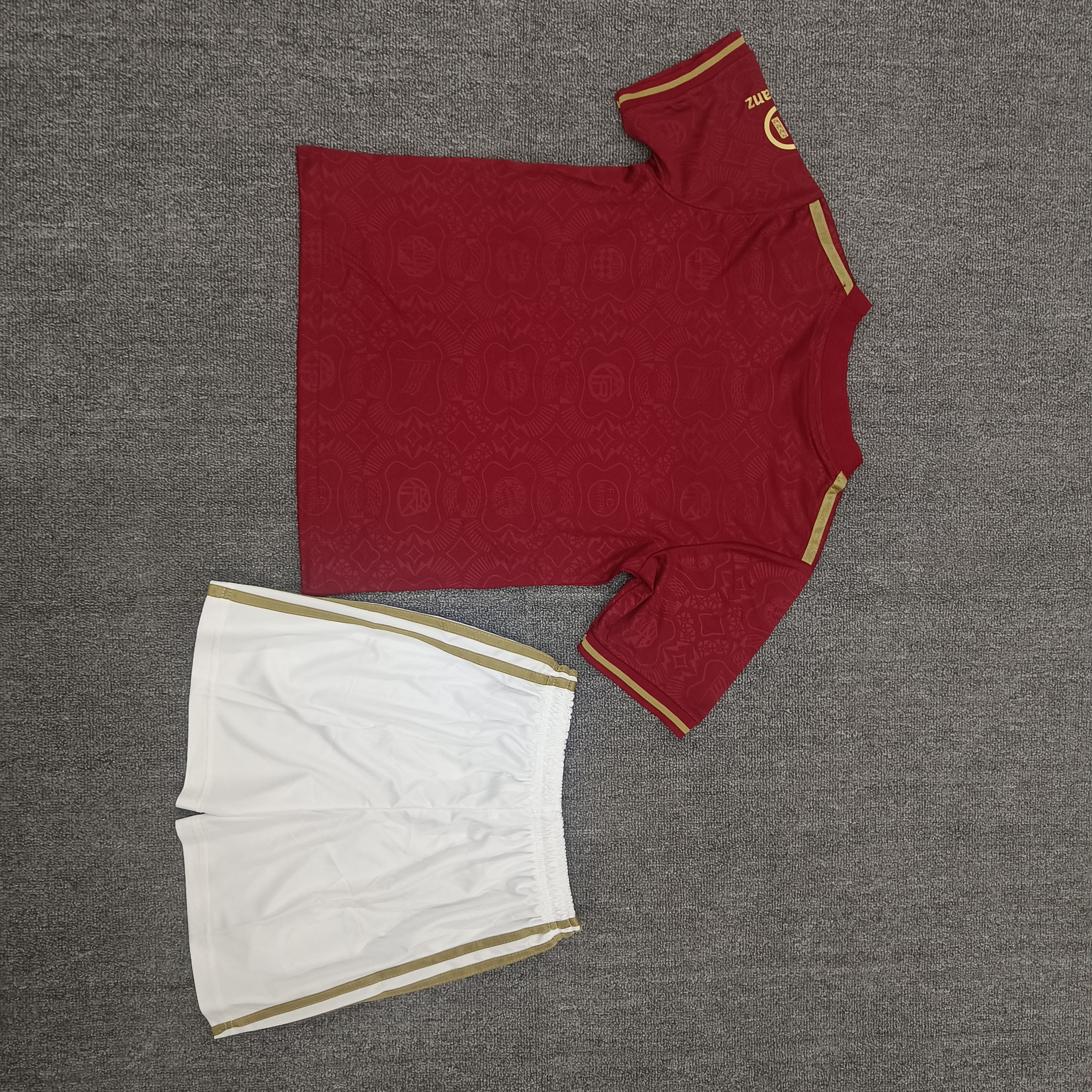 25-26 Bayern 125th anniversary Kids Suit  1:1 Thai Quality Football Kit